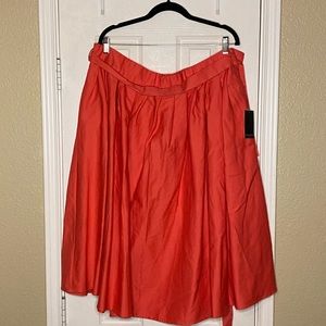 Coral midi skirt by Eloquii